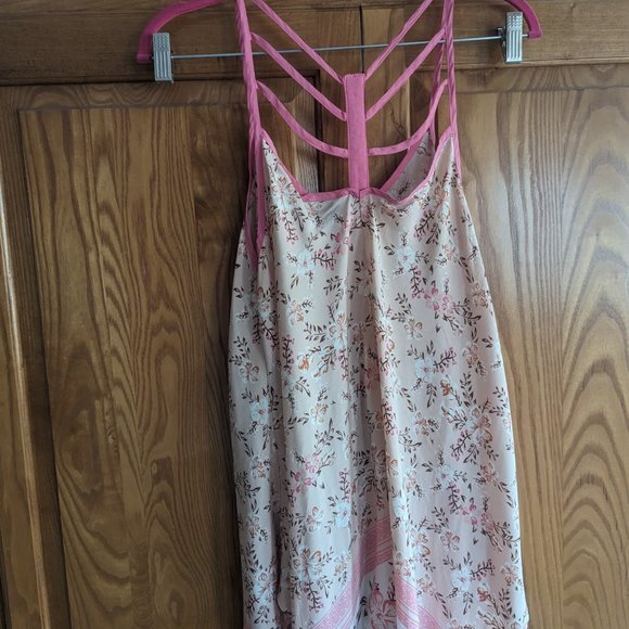 Heyson Size Small Tunic Cream and Pink - Picture 5 of 10